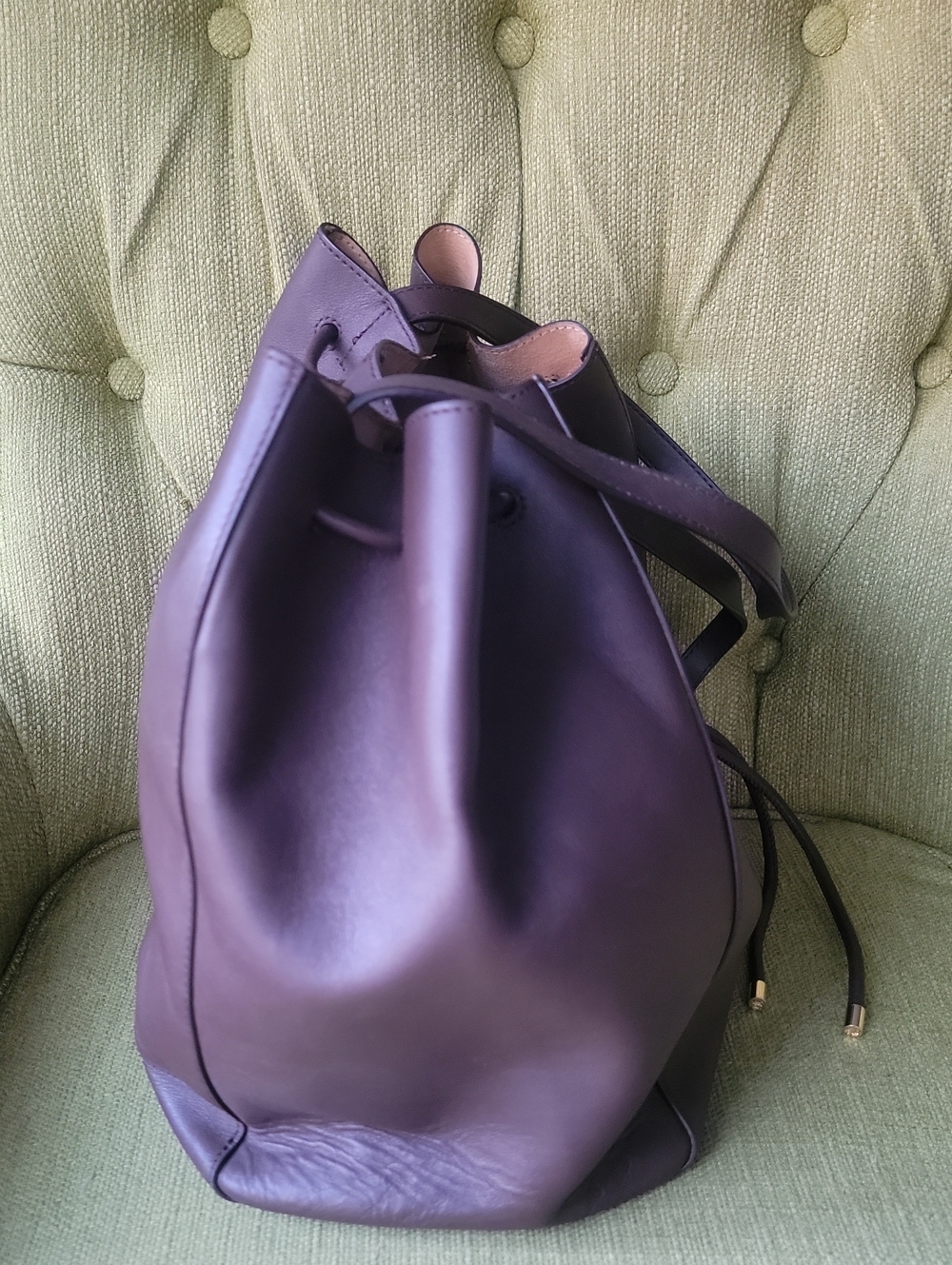 by Ralph Bucket Andie Drawstring Large Bag. - Picture 7 of 15